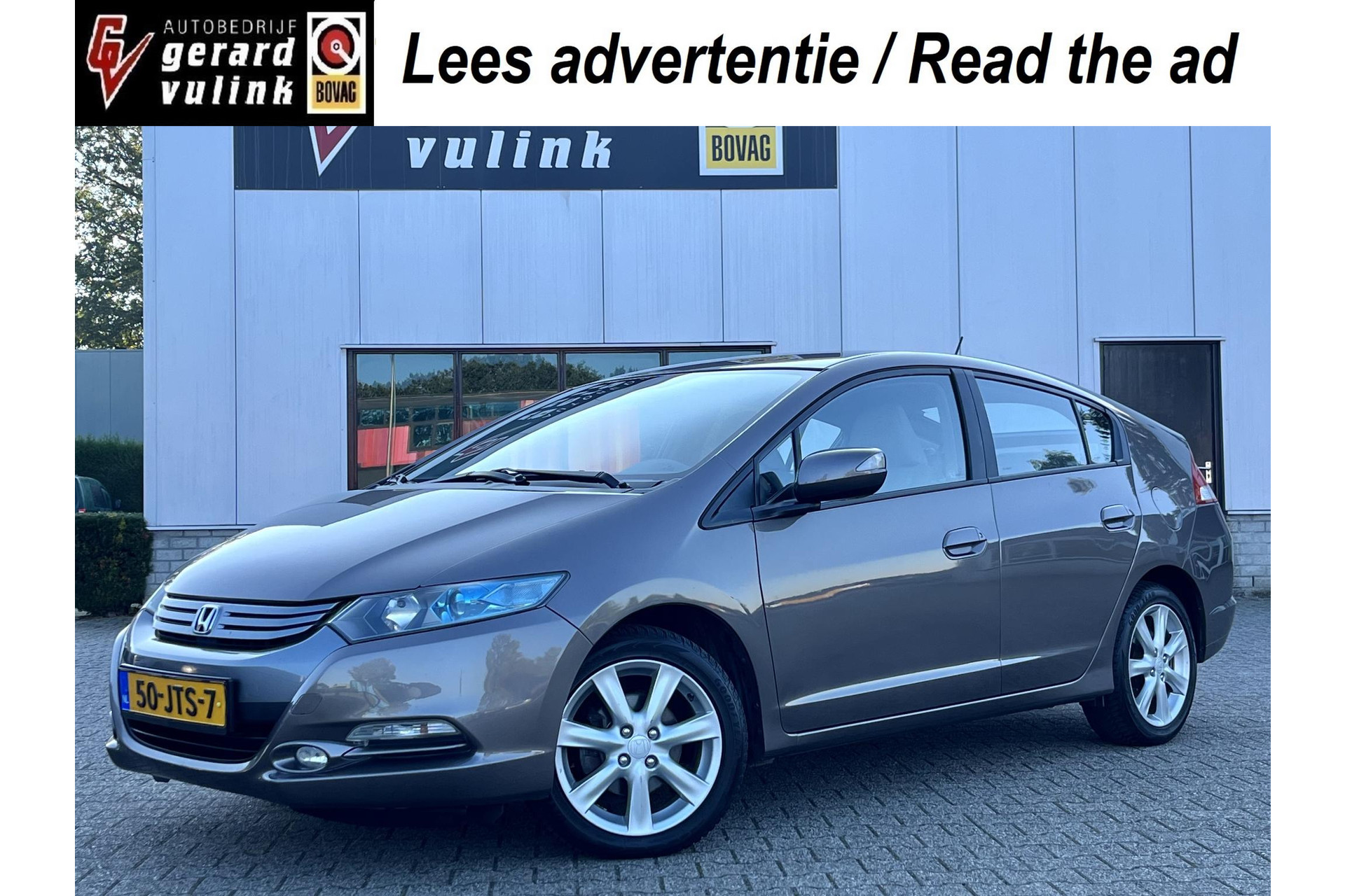 Honda Insight 1.3 Elegance AIRCO CRUISE EXPORT / HANDEL 42571034-0.jpg | Autobedrijf Gerard Vulink