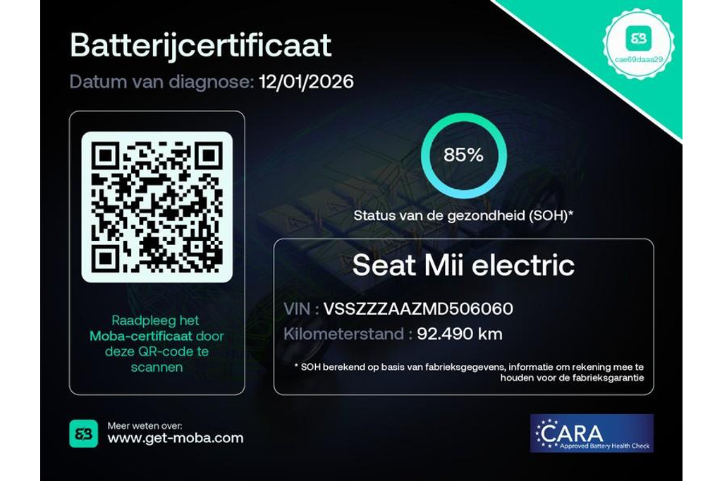 SEAT Mii Electric electric Plus STOELVERWARMING SOH 85% 48677654-19.jpg | Autobedrijf Gerard Vulink