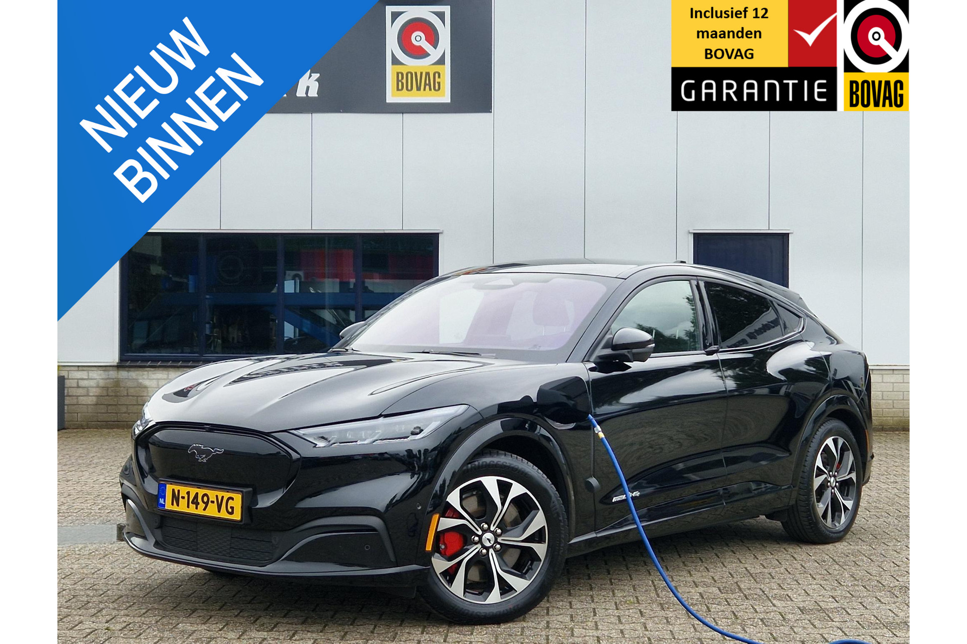 Ford Mustang AWD 75 kWh PANO 340KM TREKHAAK CAMERA 49239384-0.jpg | Autobedrijf Gerard Vulink